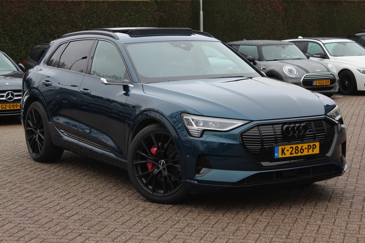 Audi e-tron - e-tron 55 quattro advanced Pro Line Plus 95 kWh / Panoramadak / 360Camera / Head-up / B&O - AutoWereld.nl