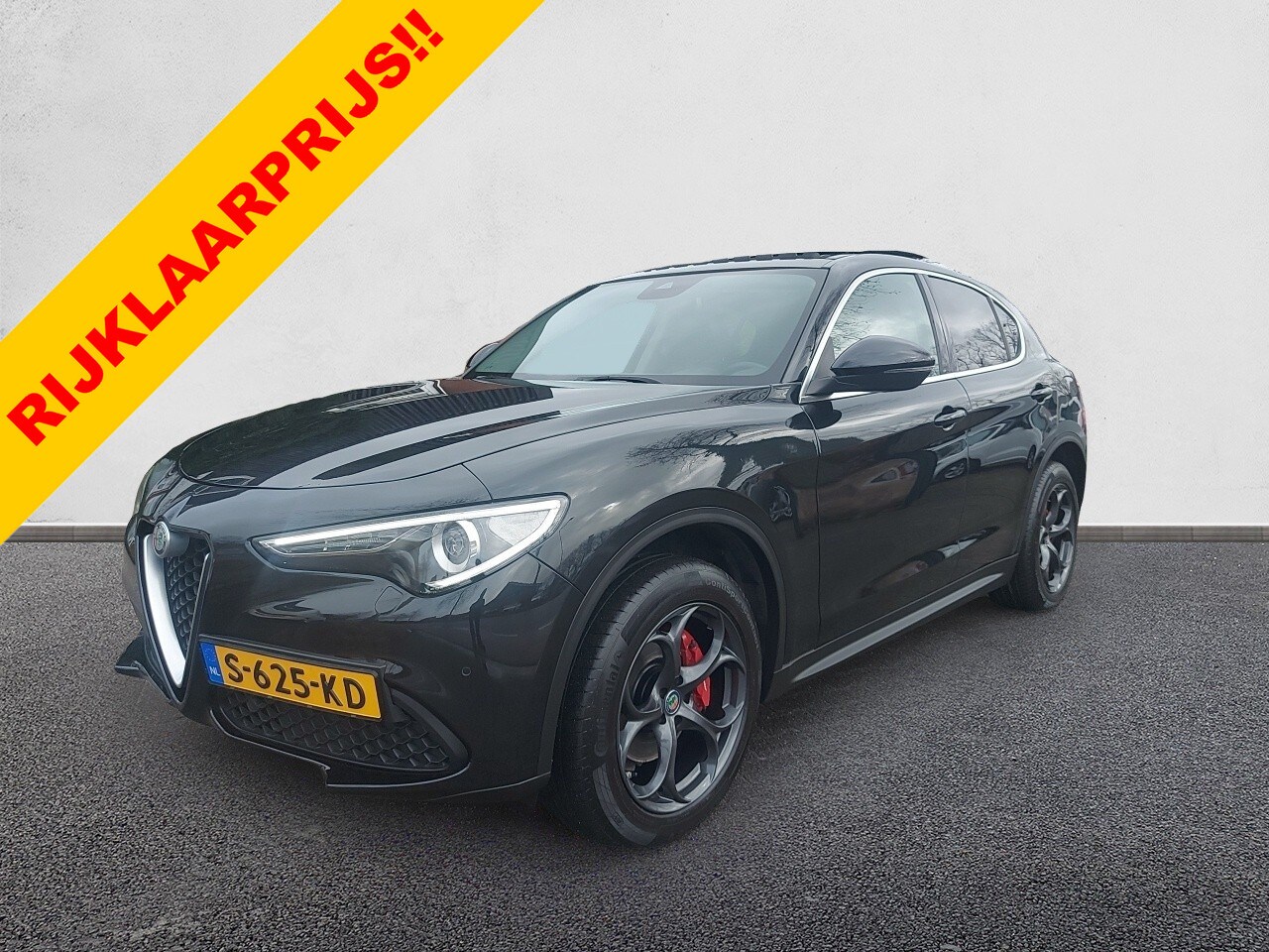 Alfa Romeo Stelvio - 2.0 T AWD Super Automaat, panoramadak,trekhaak,cruise,navigatie,achteruitrijcamera,lederen - AutoWereld.nl