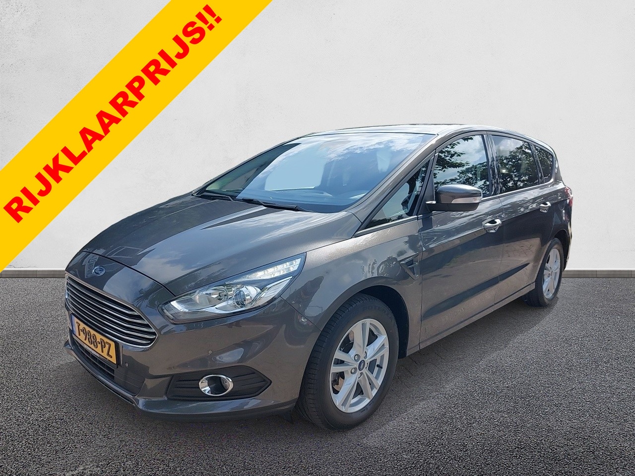 Ford S-Max - 1.5 Titanium airco,cruise,navigatie,stoelverwarming,electrisch achterklep,parkeersensoren, - AutoWereld.nl