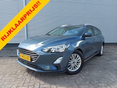 Ford Focus Wagon - 1.0 EcoBoost Titanium Business, airco, cruise, navigatie, parkeersensoren,