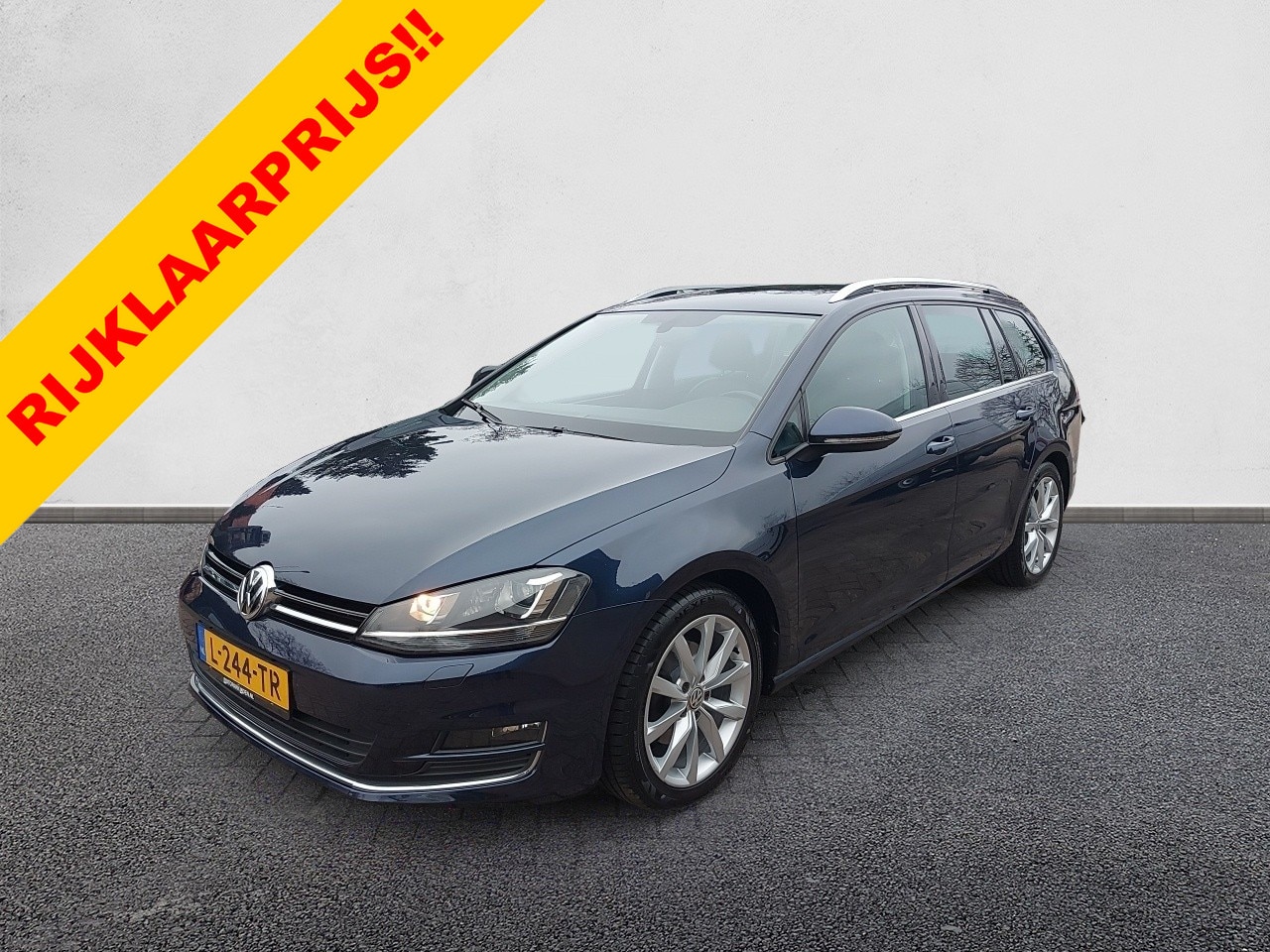 Volkswagen Golf Variant - 1.4 TSI Highline Automaat, airco,cruise,navigatie,stoelverwarming,parkeersensoren, - AutoWereld.nl