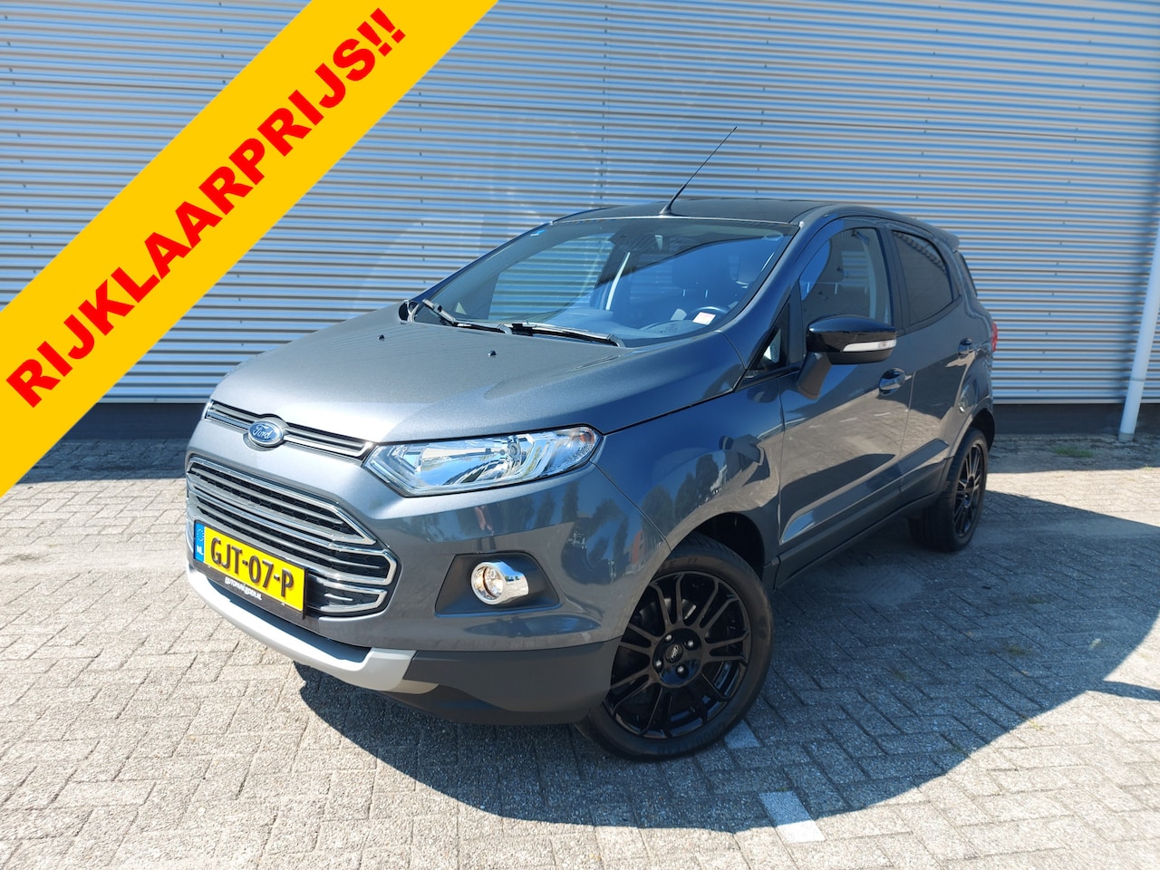 Ford EcoSport - 1.0 EcoBoost 1.0 EcoBoost 140PK,Titanium, airco,cruisecontrol,navigatie,stoelverwarming,parkeersensoren - AutoWereld.nl