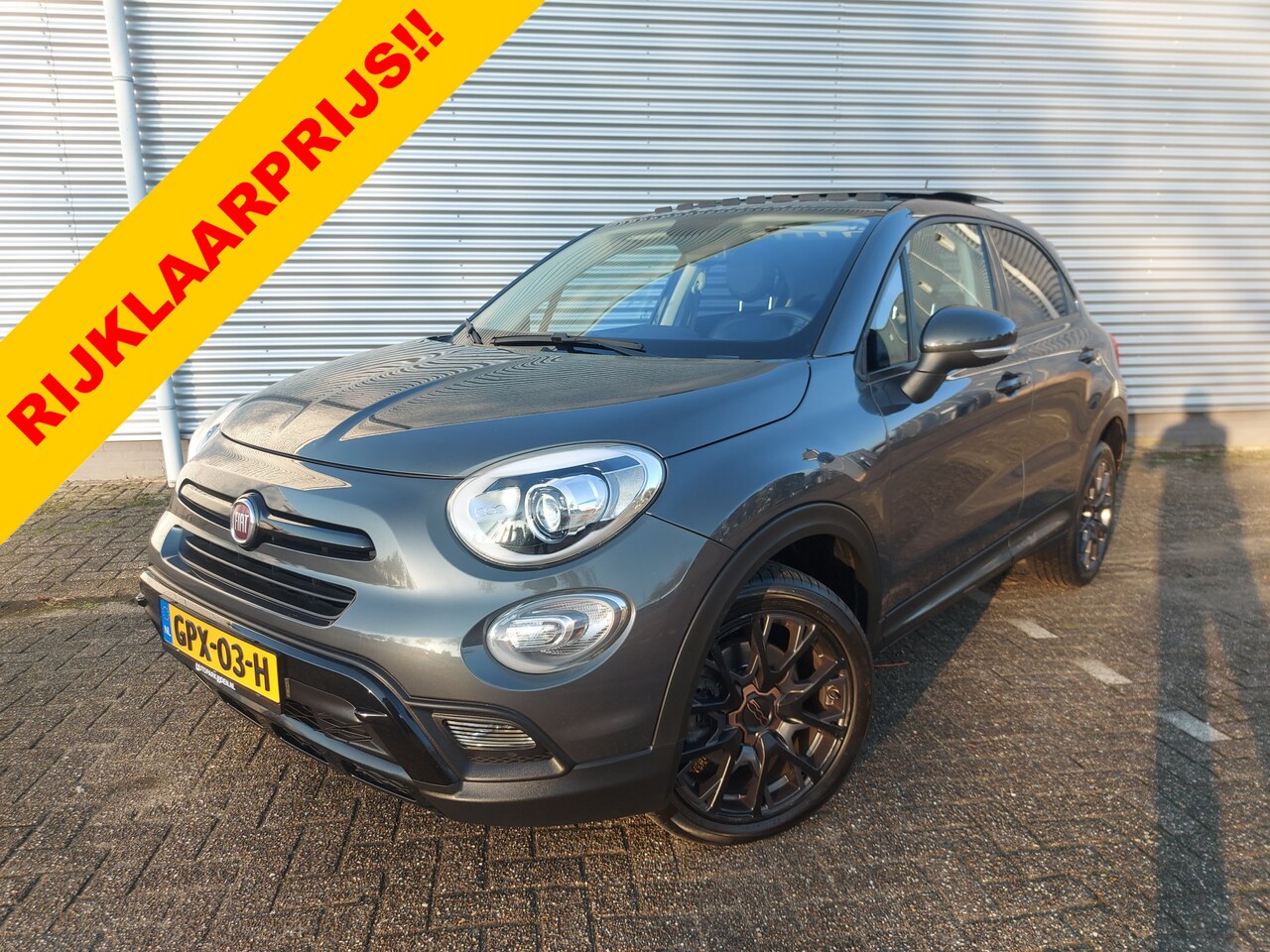 Fiat 500 X Cross - 1.4 Turbo MultiAir Cross 1.4 Turbo MultiAir Cross, airco,cruise,panorama dak,navigatie/camera,parkeersensoren, - AutoWereld.nl