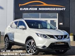 Nissan Qashqai - 1.2 Tekna PANORAMADAK|LEDER|NAVIGATIE|XENON|360' CAMERA|GETINT GLAS|DEALER ONDERHOUDEN|1e