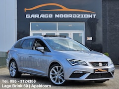 Seat Leon ST - 1.5 TSI 150 PK FR Ultimate Edition AUTOMAAT|NAVIGATIE|PANORAMADAK|VOL LEDER|LED KOPLAMPEN|