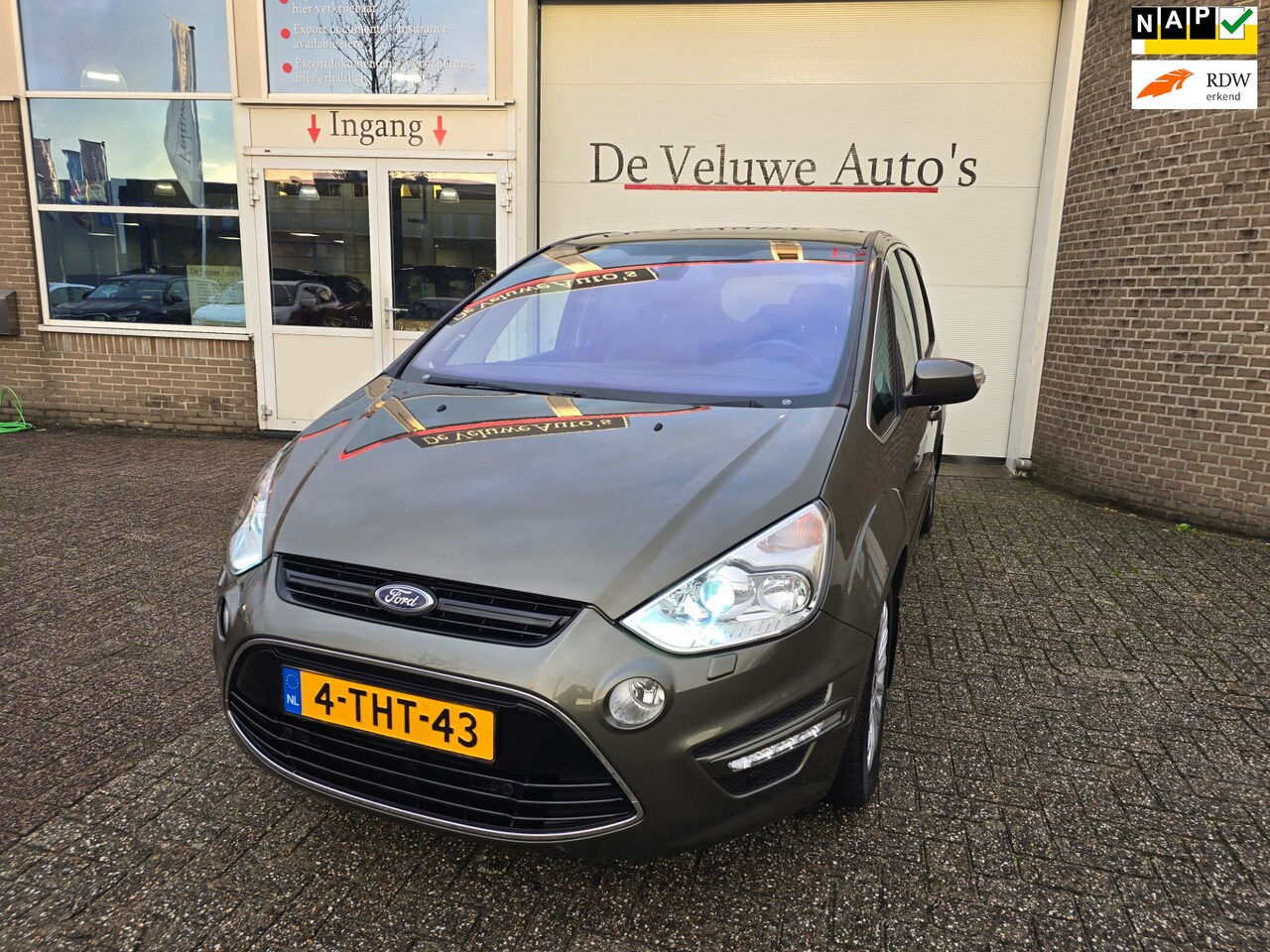 Ford S-Max - 1.6 EcoBoost Platinum alcantara trekhaak NL auto - AutoWereld.nl