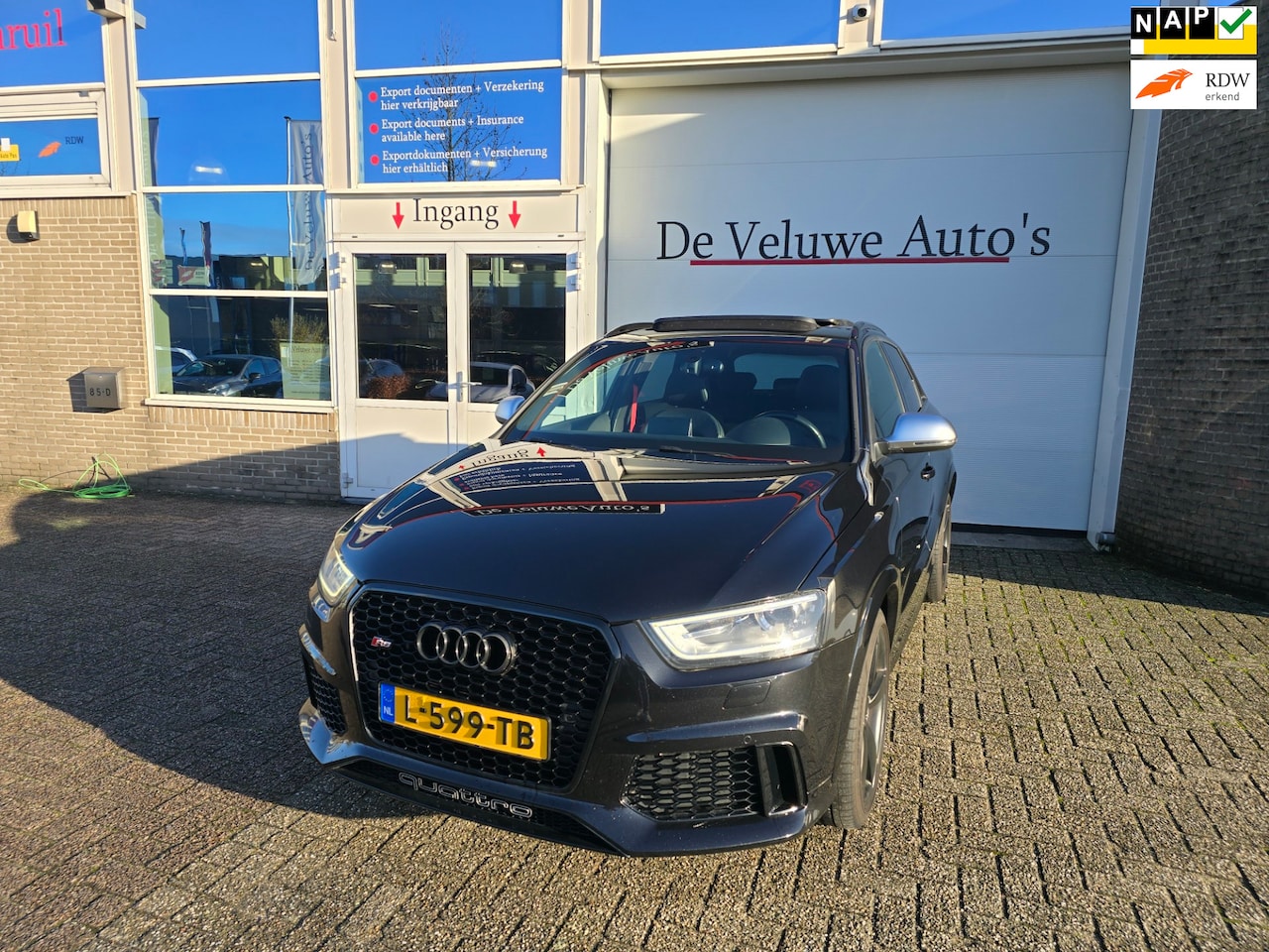 Audi Q3 - 2.5 TFSI RS Q3 quattro / PANO / LEDER / 5 CILINDERS - AutoWereld.nl