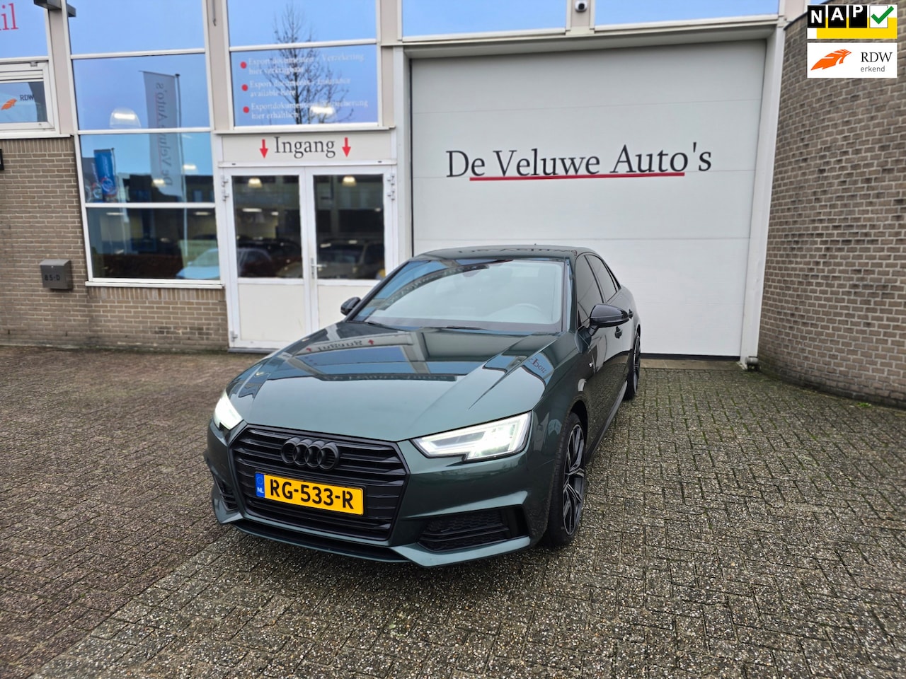 Audi A4 Limousine - 2.0 TFSI MHEV Sport S line black edition - AutoWereld.nl