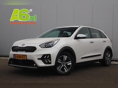 Kia Niro - 1.6 GDi Hybrid DynamicLine 20X OP VOORRAAD 140PK Automaat Half Leder Navigatie Camera Clim