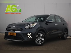 Kia Niro - 1.6 GDi Hybrid DynamicLine 20X OP VOORRAAD 140PK Automaat Half Leder Navigatie Camera Adap