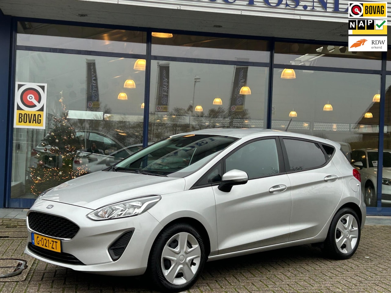 Ford Fiesta - 1.1 Trend 5Drs 1e Eig! Navi Airco Cruise Park.Sens Apple CarPlay Lane-Assist NAP NL-Auto V - AutoWereld.nl