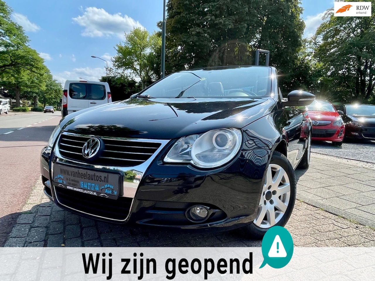 Volkswagen Eos - 1.4 TSI Clima Elek Pakket Lmv Cruise Leer Pdc Nw Apk - AutoWereld.nl