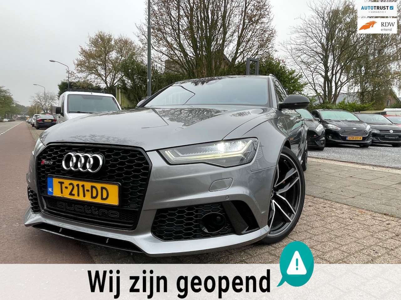 Audi A6 Avant - 4.0 TFSI RS6 Clima Elek Pakket Pano Matrix….. - AutoWereld.nl