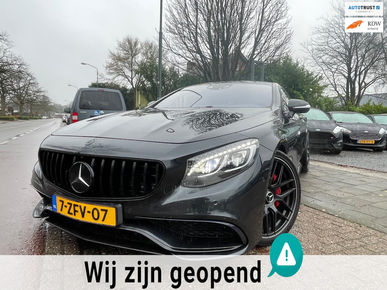 Mercedes-Benz S-klasse Coupé - AMG 63 4Matic Clima Pano Elek Pakket 21” - AutoWereld.nl