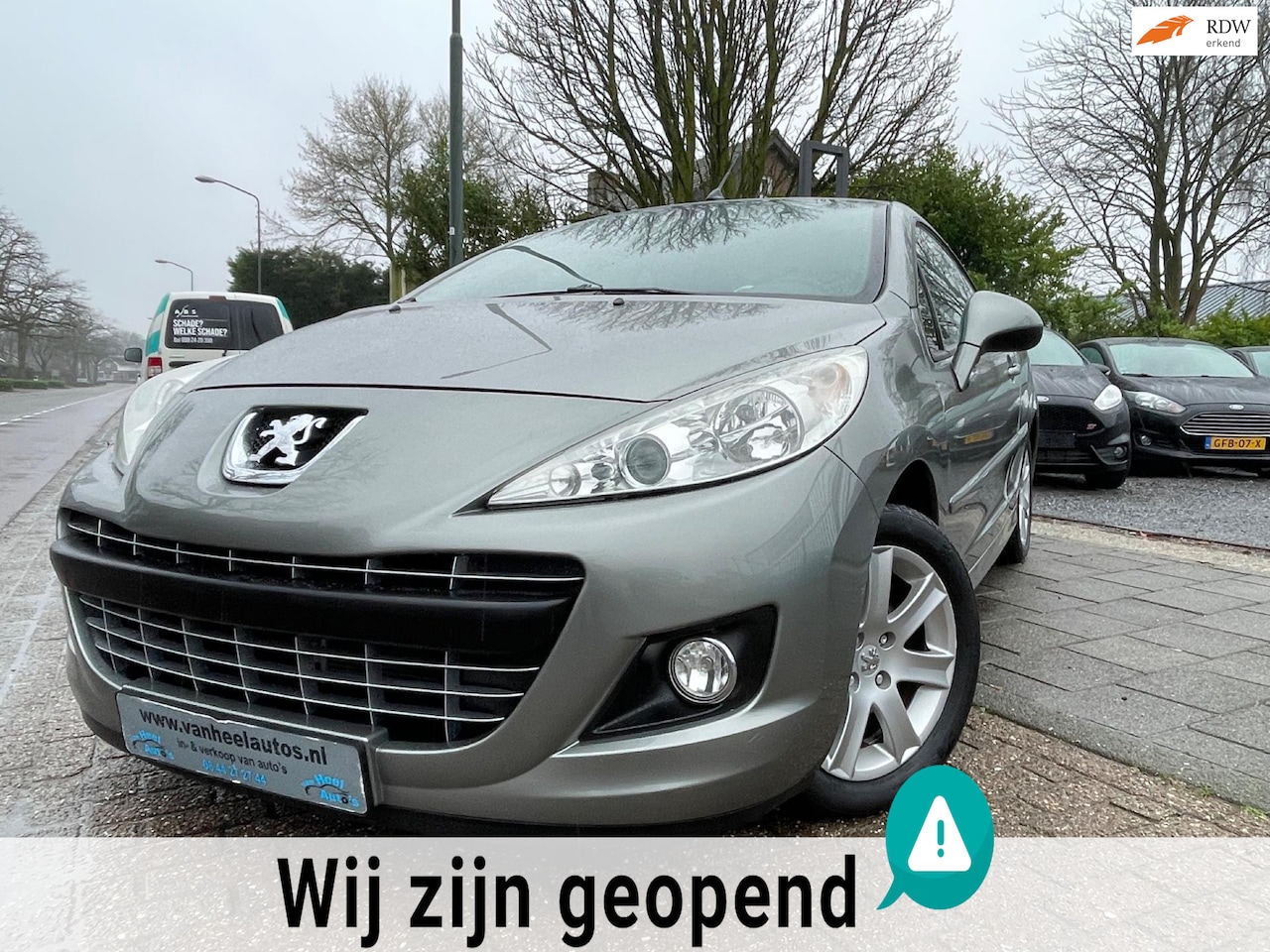 Peugeot 207 CC - 1.6 VTi Clima Elek Pakket Lmv Nw Apk - AutoWereld.nl