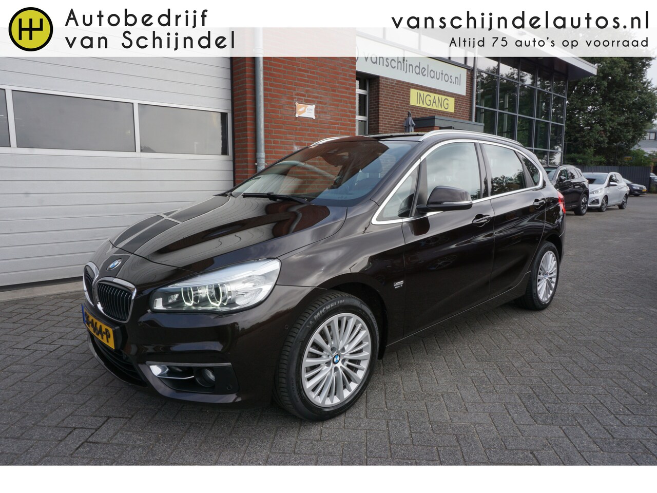 BMW 2-serie Active Tourer - 218i Luxury High Executive NL AUTO - LEDER - STOELVERWARMING - HEAD UP - CAMERA - PDC V+A - AutoWereld.nl