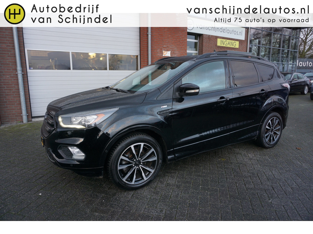 Ford Kuga - 2.0 TDCI 150PK AUTOMAAT ST LINE NAVIGATIE ANDROID/APPLECARPLAY STOEL+VOORRUITVERWARMING EL - AutoWereld.nl