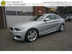 BMW 2-serie Coupé - 220I 184PK HIGH EXECUTIVE M-SPORT AUTOMAAT 1E EIGENAAR ORIGINEEL NEDERLANDS SCHUIF-KANTELD