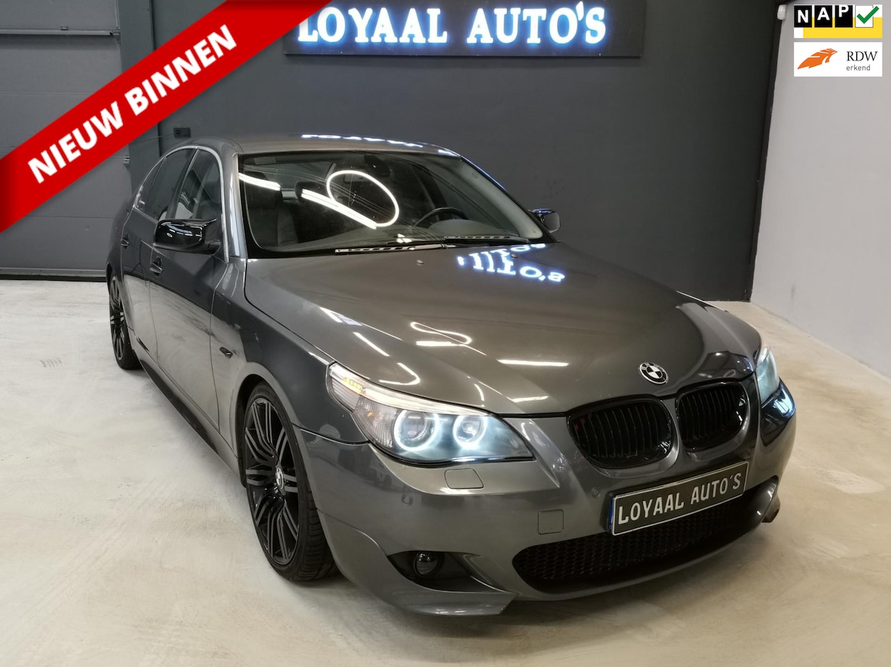 BMW 5-serie - 523i High Executive | AUT | NAVI | XENON | AIRCO | CRUISE | PDC | LEDER | NAP | APK. - AutoWereld.nl