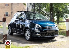 Fiat 500 - 1.2 Lounge 2019 BLAUW | Schuifdak | Display | PDC | Leder