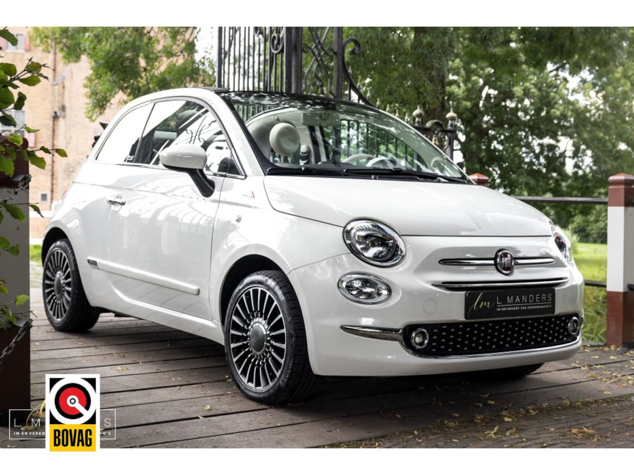 Fiat 500 C - 1.2 Lounge 2019 WIT | Cabrio | Apple CarPlay | Benzine | PDC - AutoWereld.nl