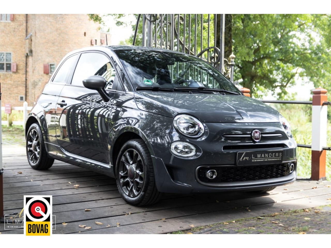 Fiat 500 - 1.2 Sport 2019 GRIJS | Display | Airco | Benzine - AutoWereld.nl