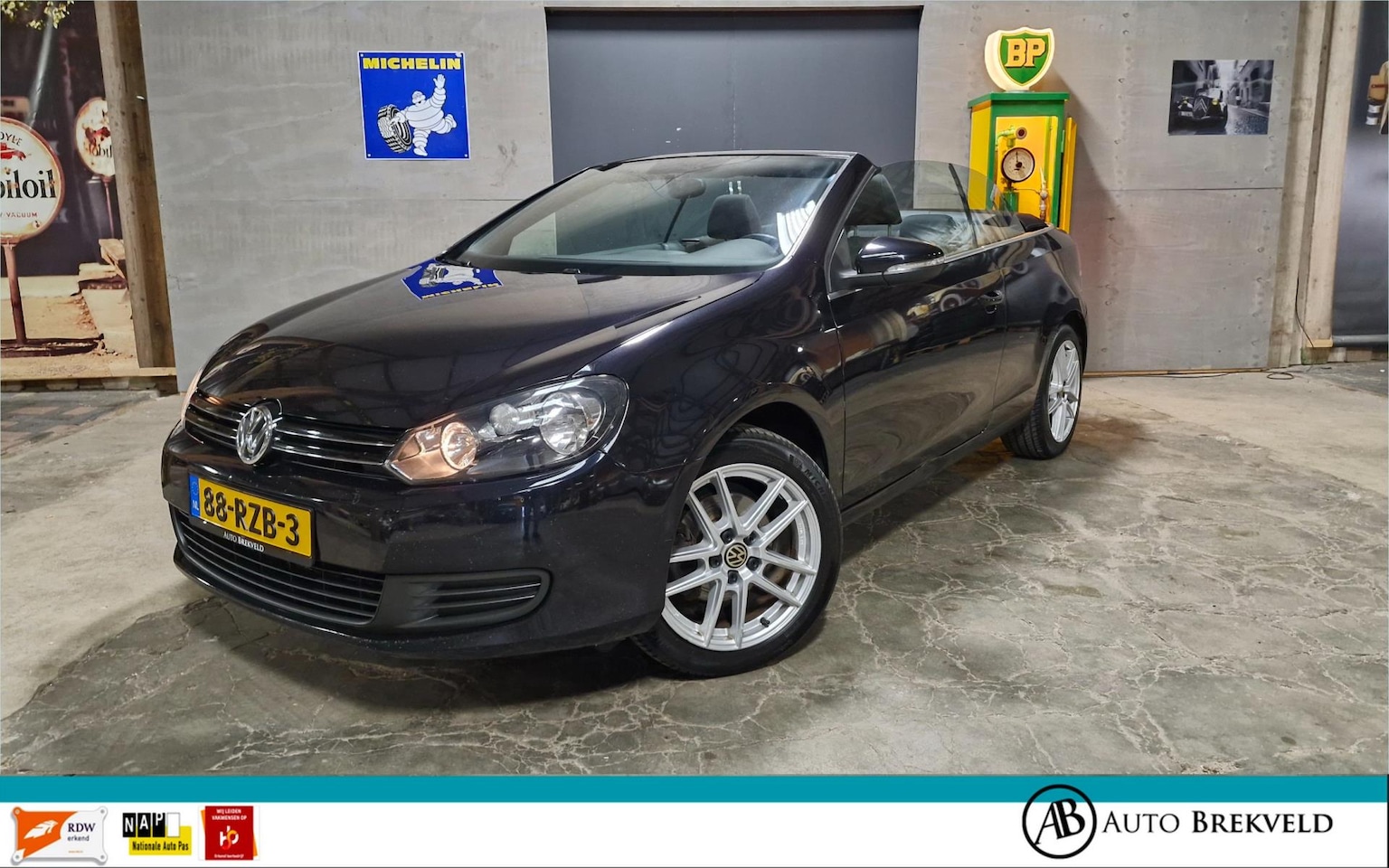 Volkswagen Golf Cabriolet - 1.2 TSI BlueMotion 105PK | RIJKLAAR | Cruise | Clima | Elektrisch pakket | LMV | NAP - AutoWereld.nl