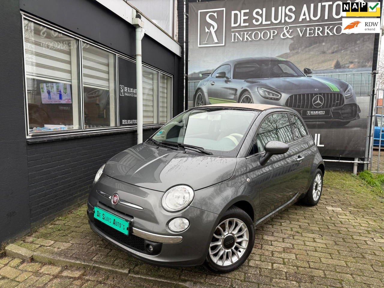 Fiat 500 C - 0.9 TwinAir LEER AIRCO DAK GAAT NIET OPEN - AutoWereld.nl