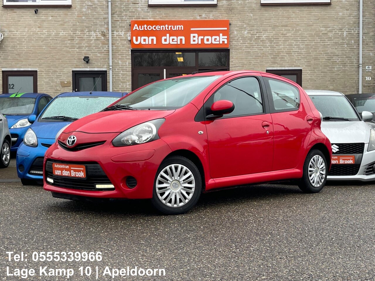 Toyota Aygo - 1.0 VVT-i Comfort 5Drs Airco Led/Dag Rij Verlichting Elec Pakket - AutoWereld.nl