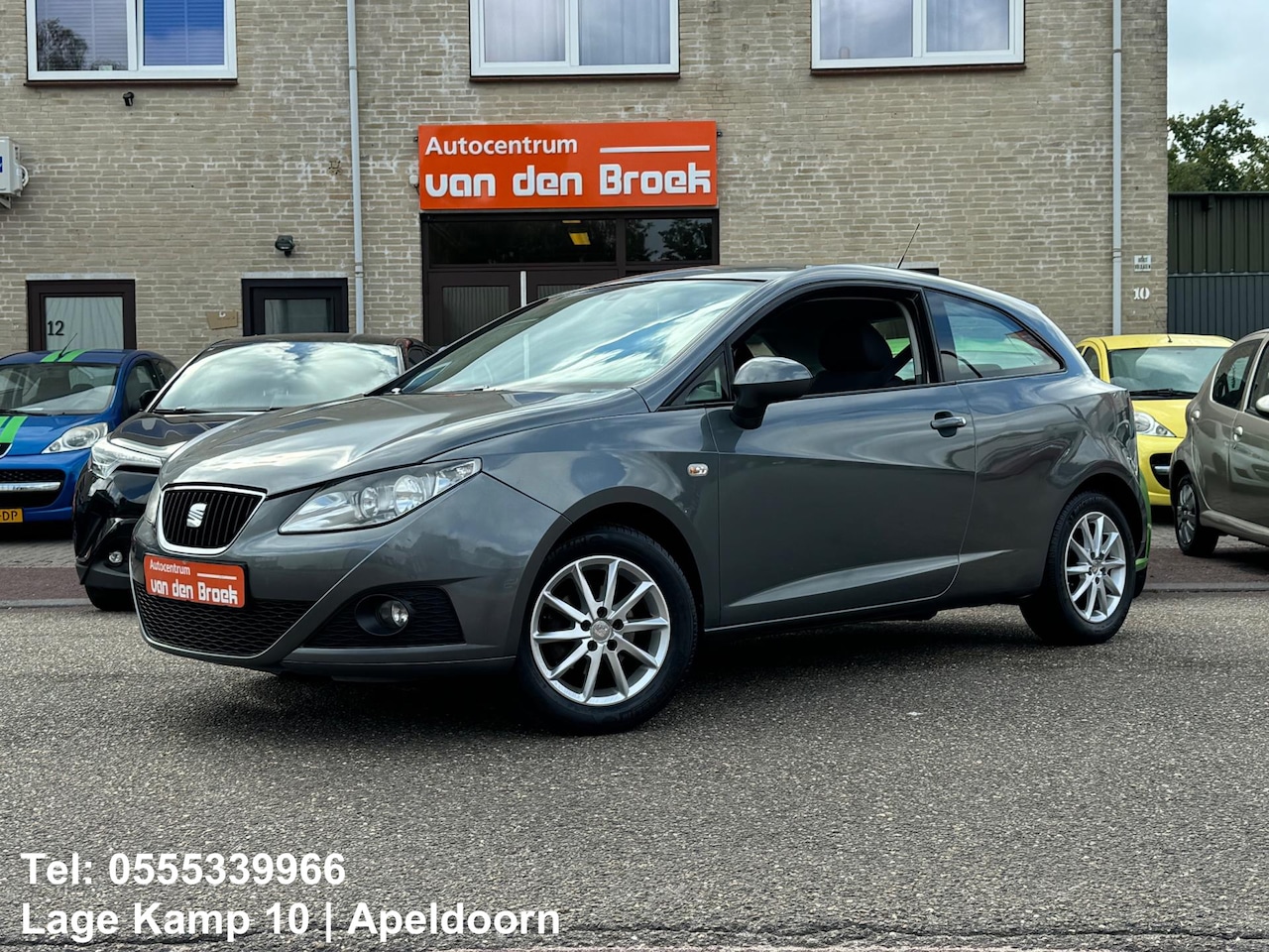 Seat Ibiza SC - 1.4 Style Climate Ctr Pdc Lmv Elec Pakket Nw Apok - AutoWereld.nl