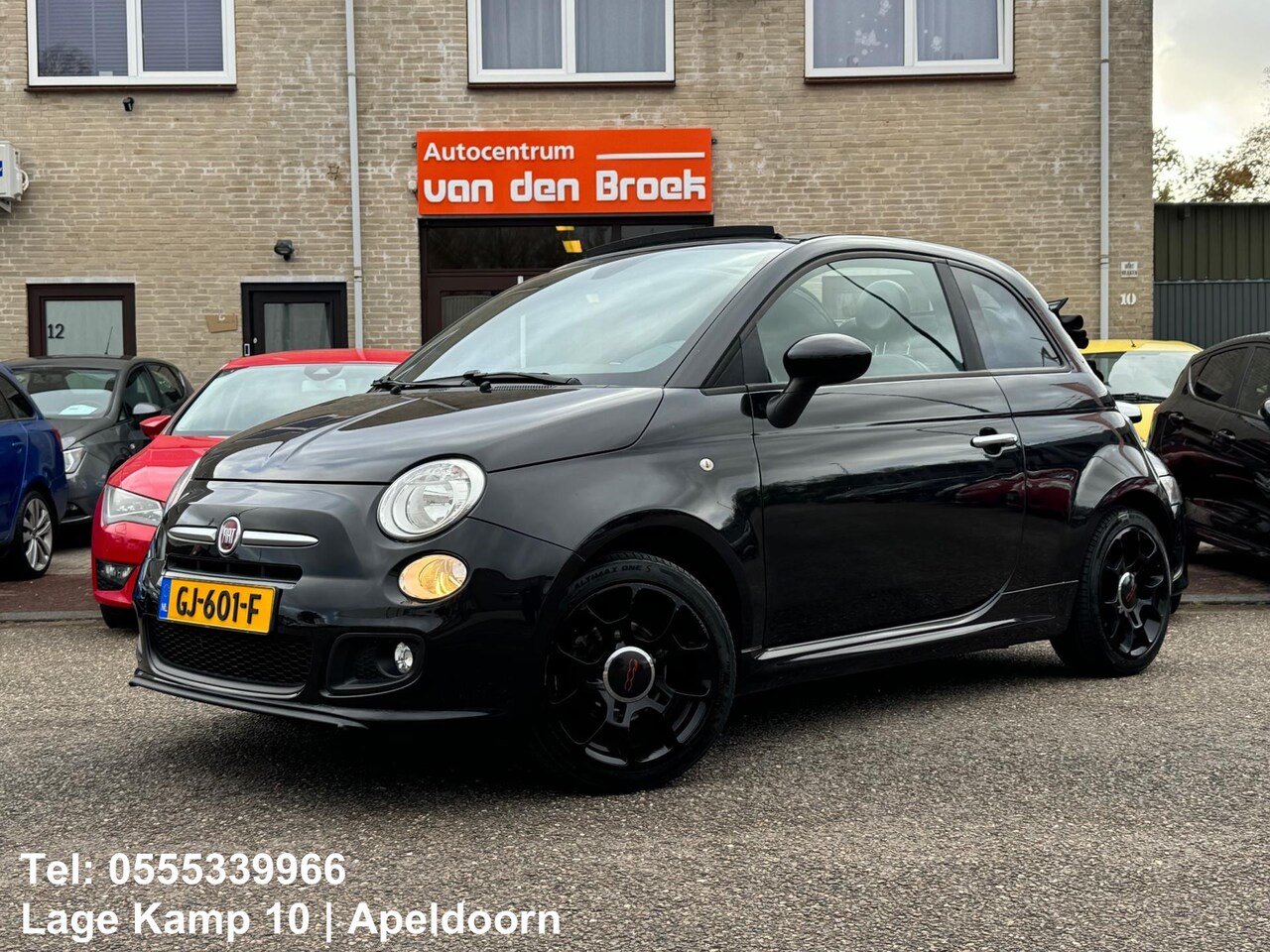 Fiat 500 C - 0.9 TwinAir Turbo 500S Virtual Cockpit Leder Climate Ctr Pdc Luxe Uitvoering - AutoWereld.nl