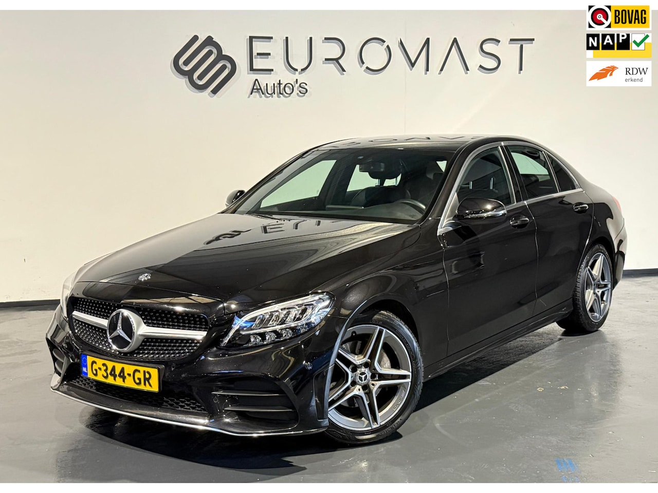 Mercedes-Benz C-klasse - 180 Business Solution AMG Navi Cruise Camera Nieuwe Apk - AutoWereld.nl