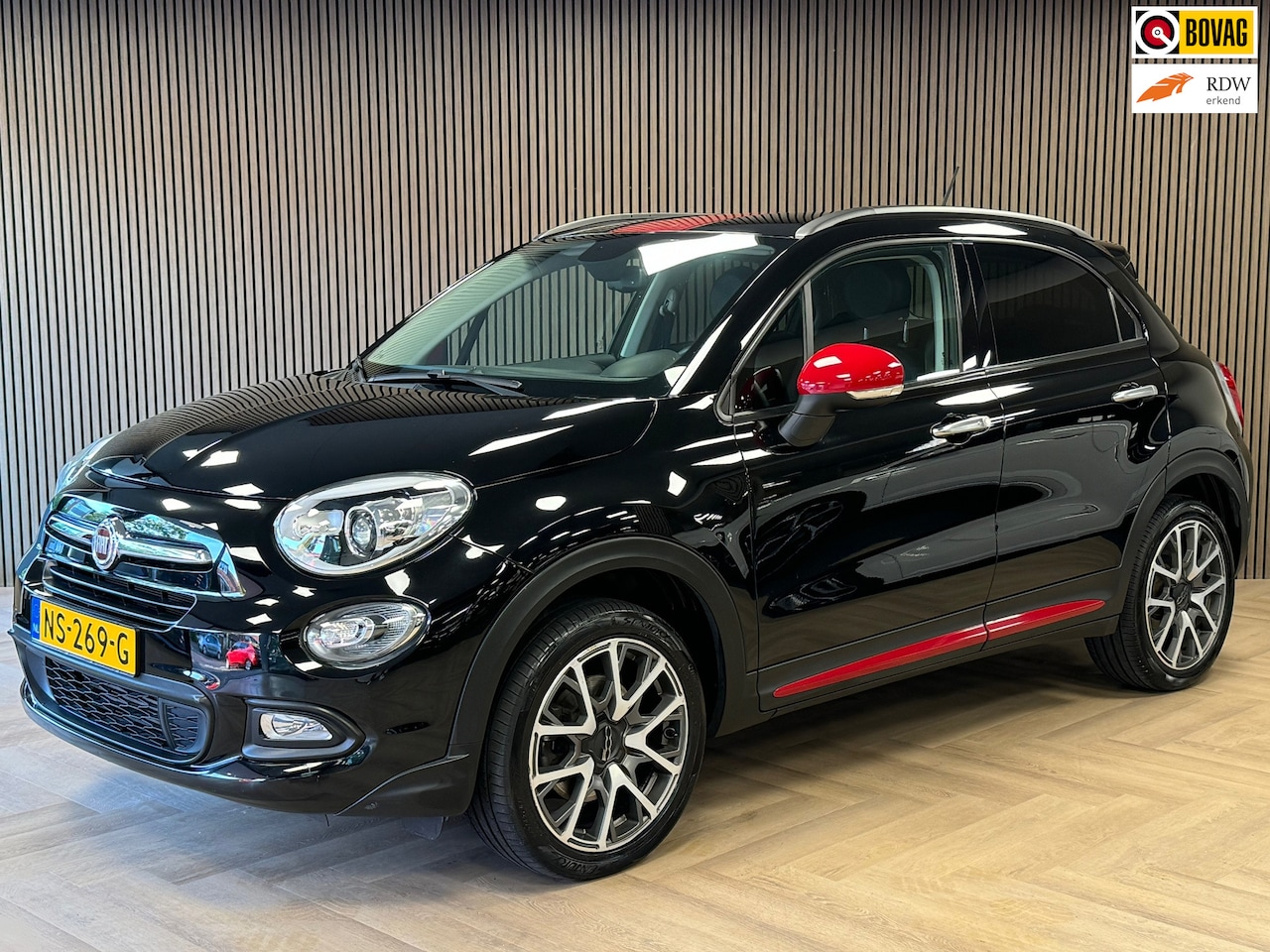 Fiat 500 X Cross - 1.4 Turbo MultiAir CrossPlus AUT. AIRCO NAVIGATIE CRUISE PDC TREKHAAK - AutoWereld.nl