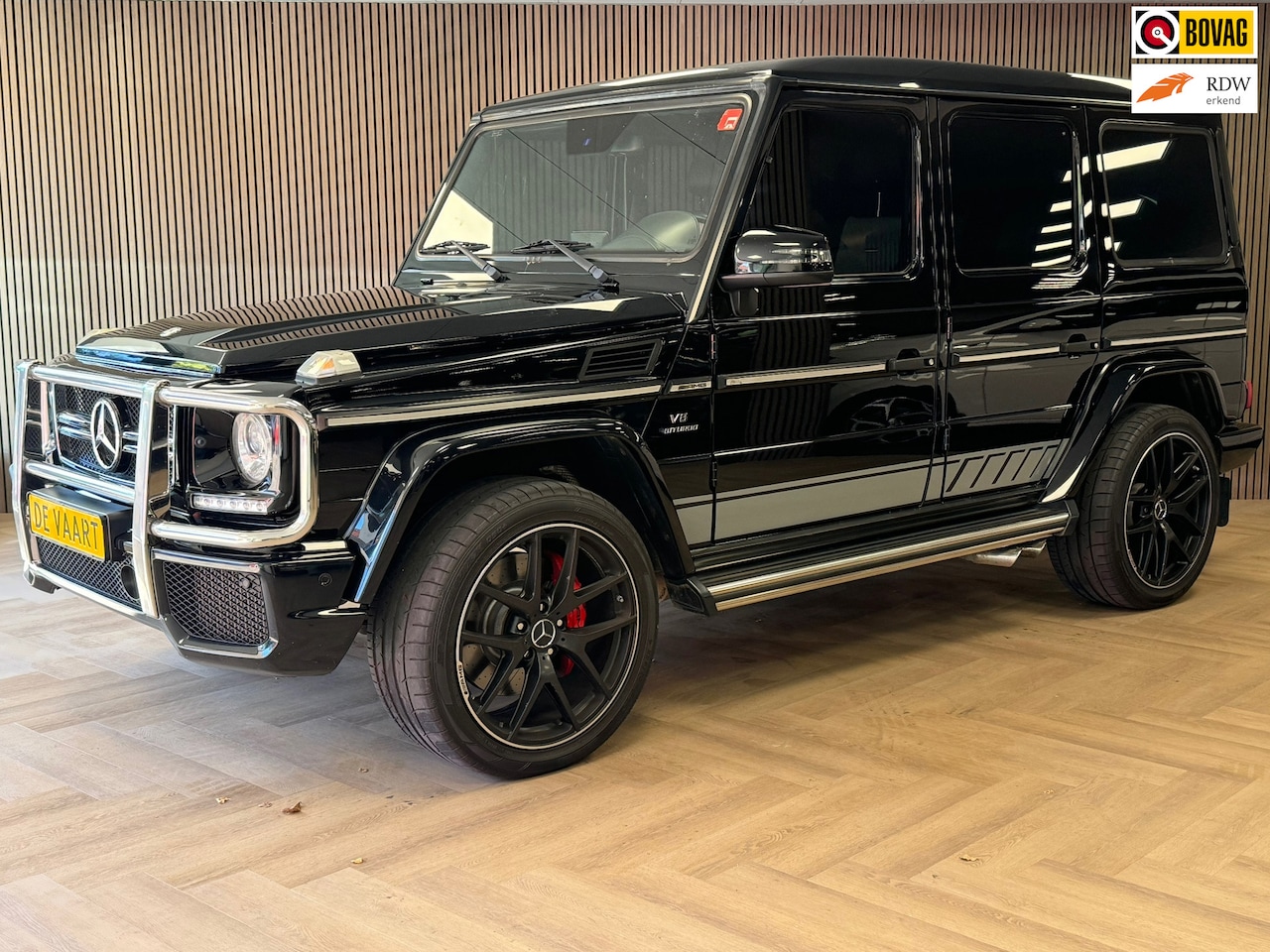 Mercedes-Benz G-klasse - AMG 63 AUT. V8 SCHUIFDAK TREKHAAK CAMERA AIRCO PDC CRUISE LEDER STOELVERWARMING - AutoWereld.nl