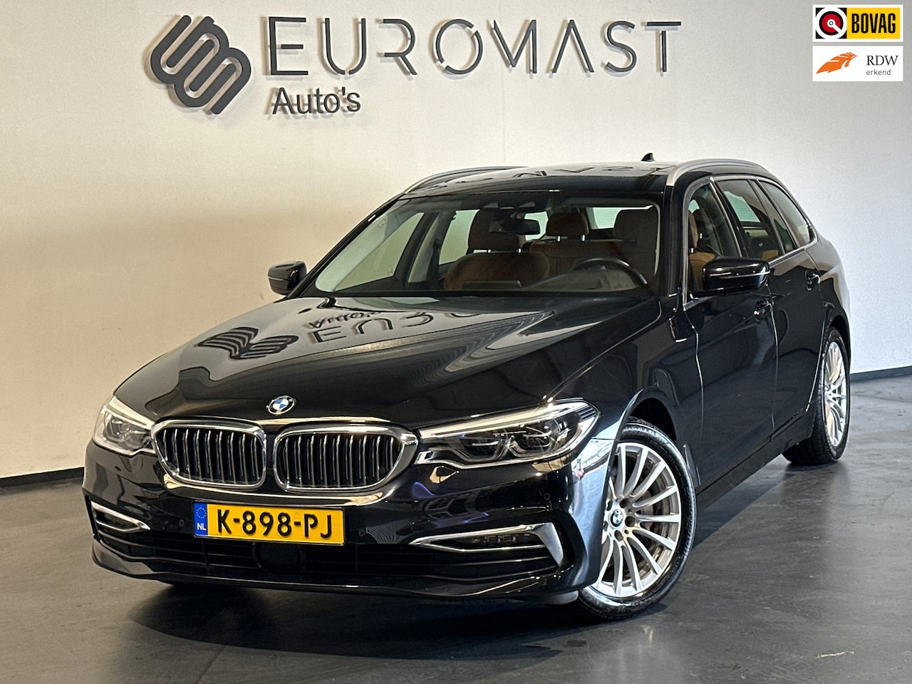 BMW 5-serie Touring - 530i High Executive Adaptive Cruise Automaat Leder Panodak Nieuwe Apk - AutoWereld.nl