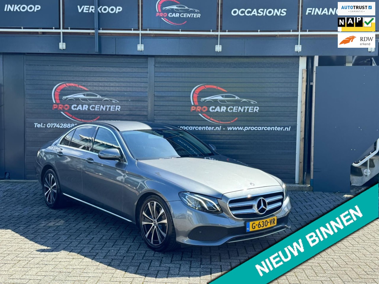 Mercedes-Benz E-klasse - 200 CLIMATE|STOEL.VER|V-A PDC|NAVI|AUT|CAMERA|CRUISE|LMV|APK - AutoWereld.nl