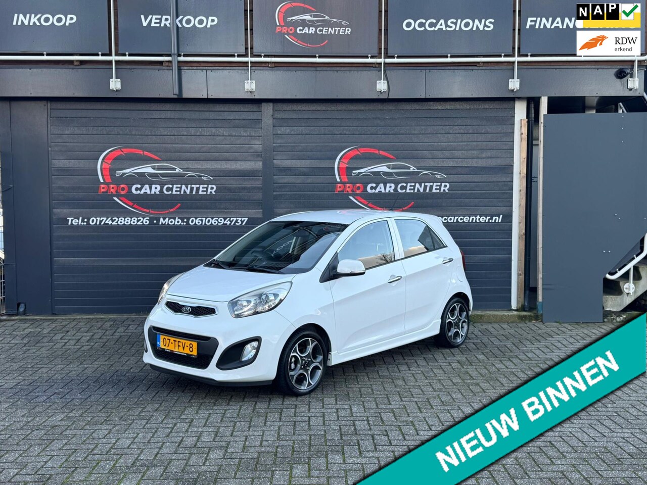 Kia Picanto - 1.2 CVVT Comfort Pack CLIMATE|KEYLESS|1e.EIGNENAAR|EL.RAMEN|LMV|NAP|APK - AutoWereld.nl