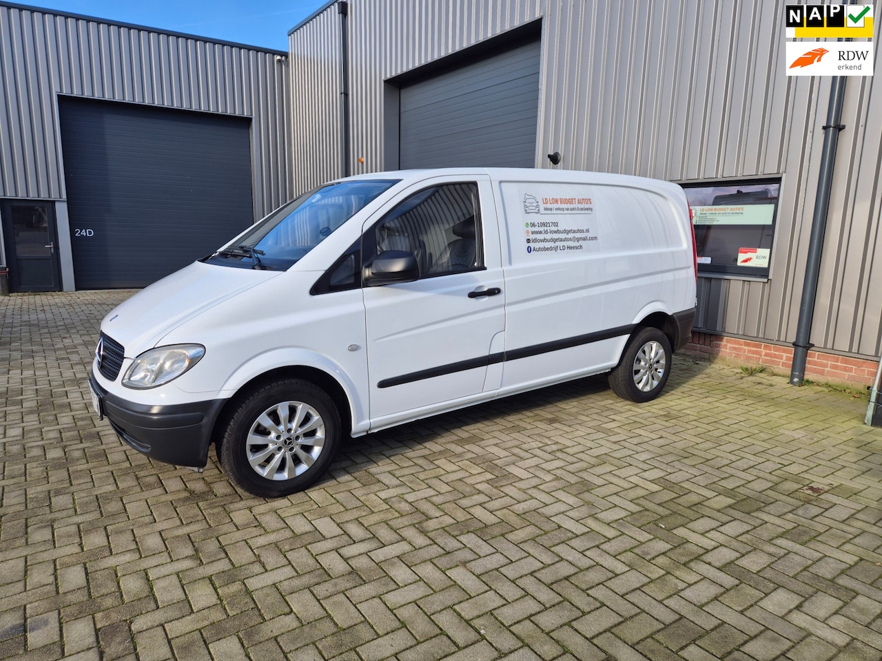 Mercedes-Benz Vito - 109 CDI 320 Amigo DECEMBER SALE VAN € 4250 VOOR € 3995 EX BTW - AutoWereld.nl