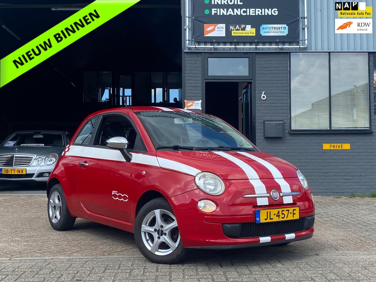 Fiat 500 - 1.2 Naked|APK|Elektrische ramen|AUX - AutoWereld.nl