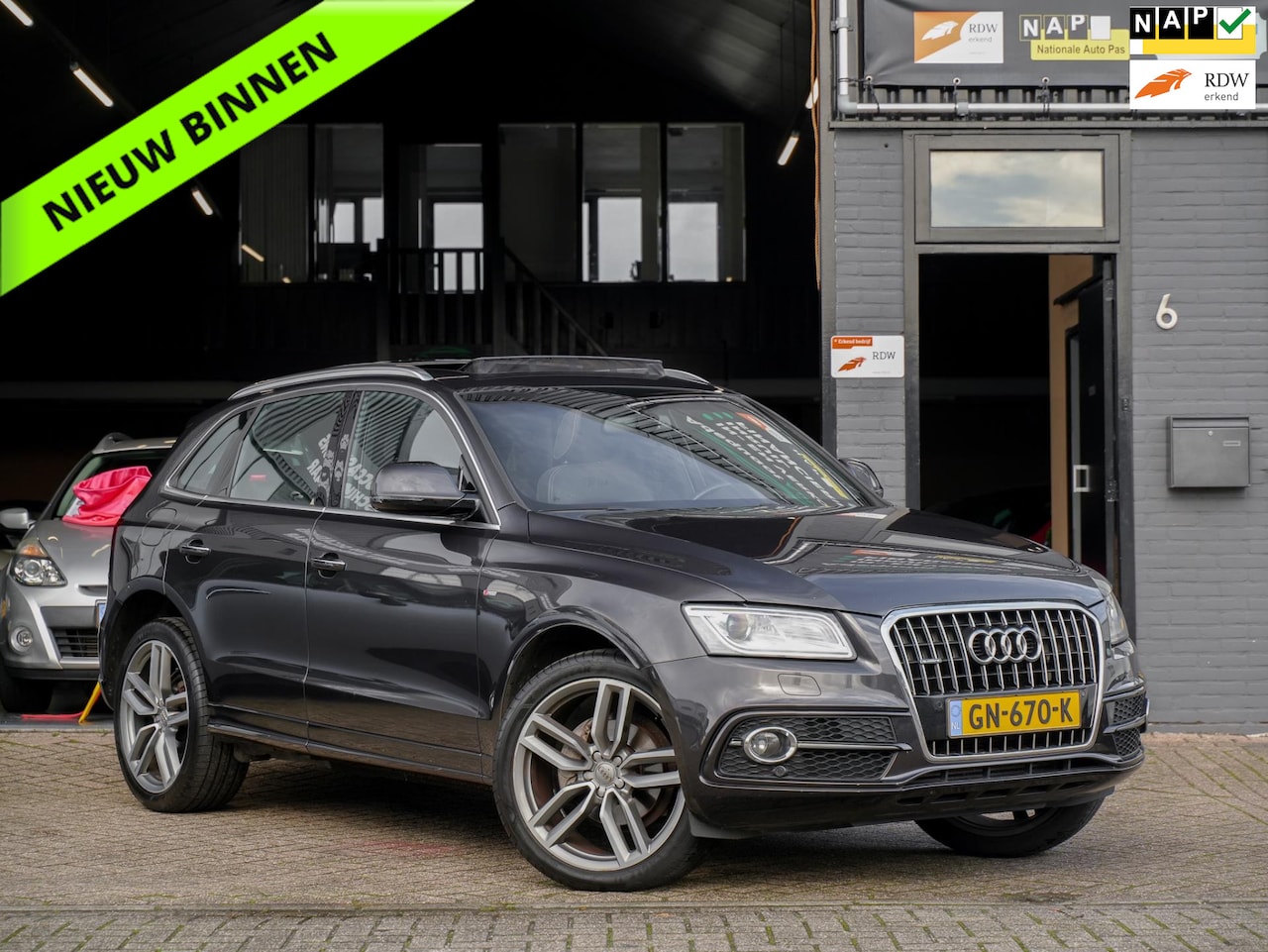 Audi Q5 - 2.0 TFSI Quattro S-line|Pano|AUT|Stoelverw.|PDC|NAP - AutoWereld.nl