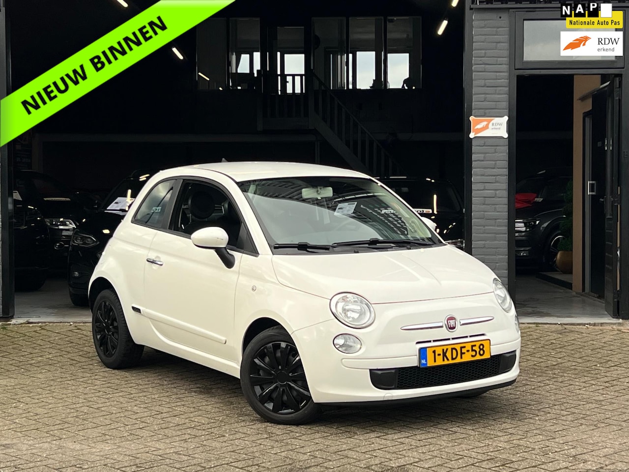 Fiat 500 - 1.0 TwinAir Airco|APK|NAP|Elektrische Ramen - AutoWereld.nl