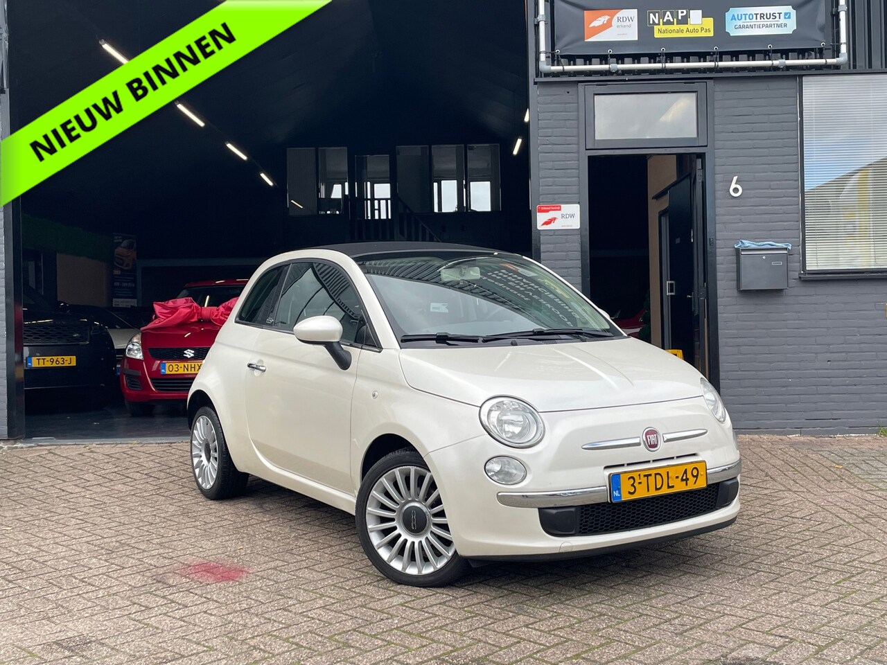 Fiat 500 C - 0.9 TwinAir Lounge|2e Eig|Cabrio|Airco|PDC|NAP - AutoWereld.nl