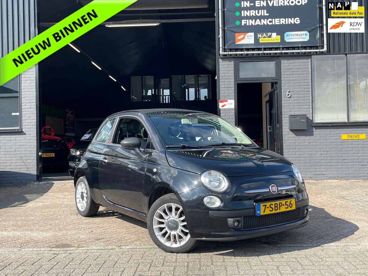 Fiat 500 C - 1.2 Lounge|Airco|APK|Elek.Ramen|Cabrio|Pano - AutoWereld.nl