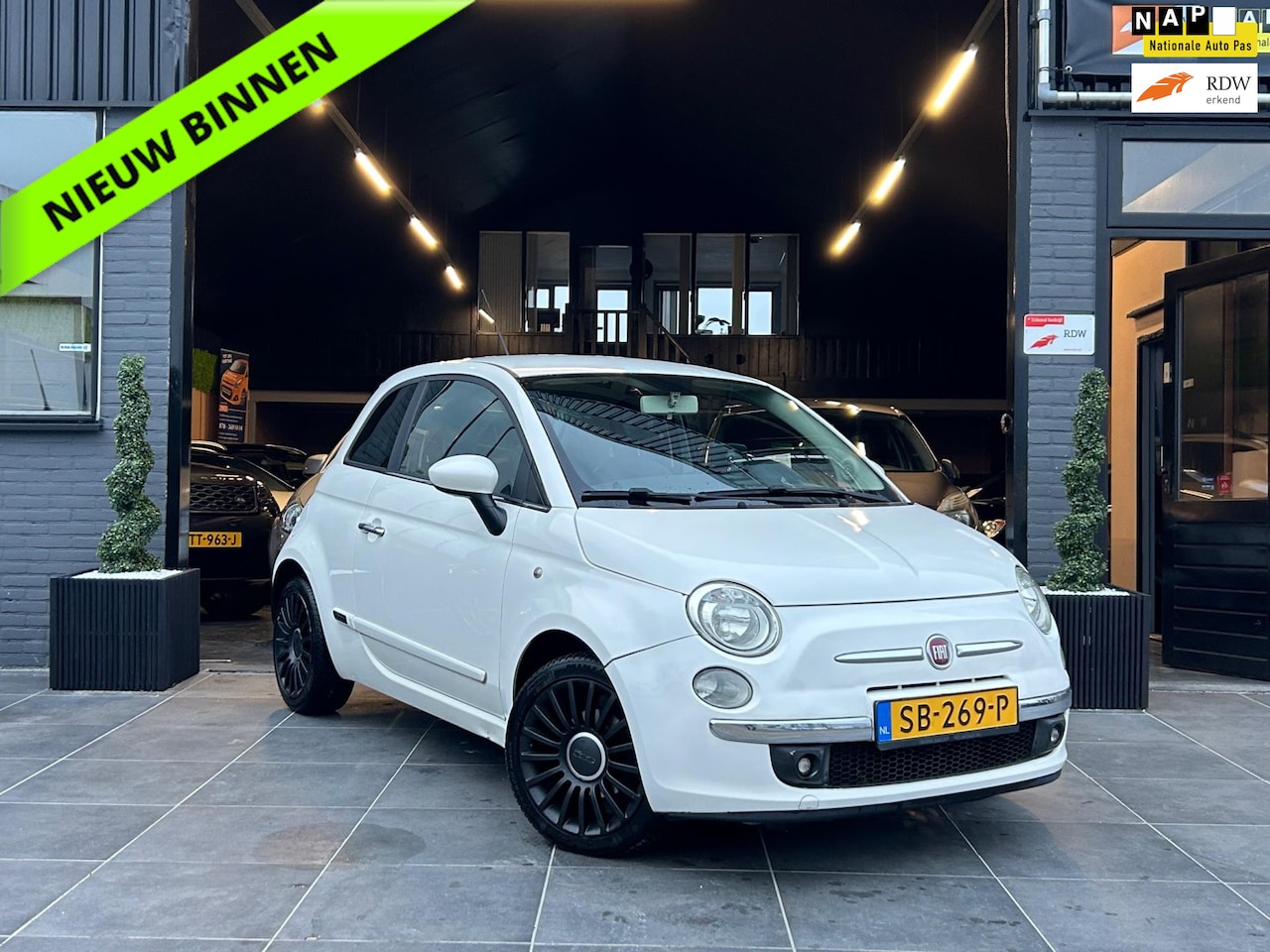 Fiat 500 - 1.4-16V Pop|Airco|Parkeersensoren|Leer|APK| - AutoWereld.nl