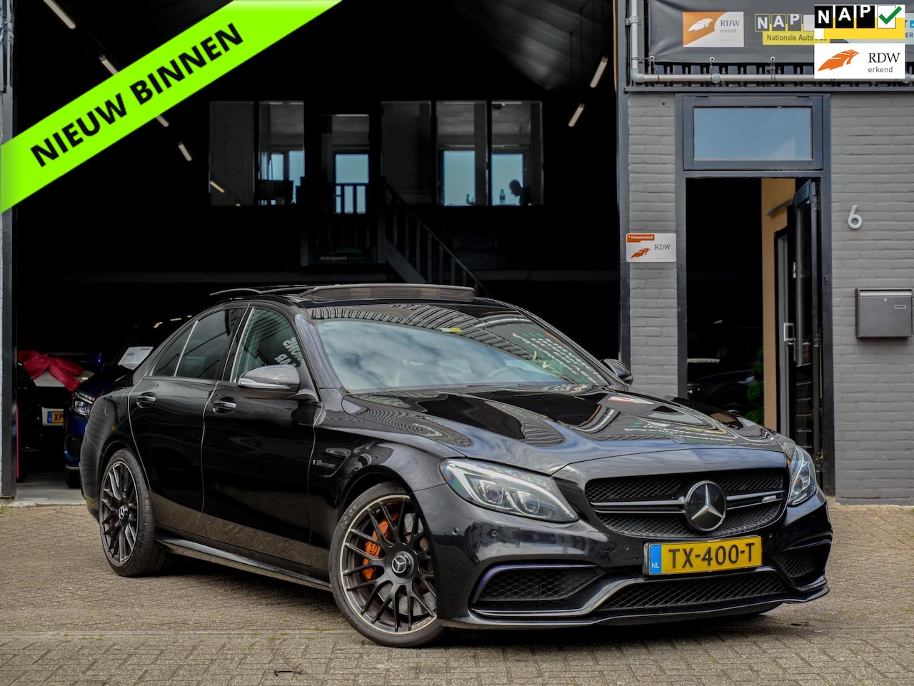 Mercedes-Benz C-klasse - C63s AMG S Edition 1|Head-up|Pano|Cam - AutoWereld.nl