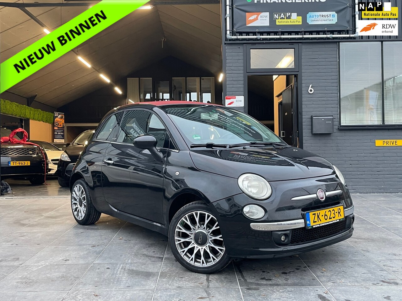 Fiat 500 C - 1.2 Lounge|Cabrio|Airco|Elek. Ramen|APK - AutoWereld.nl