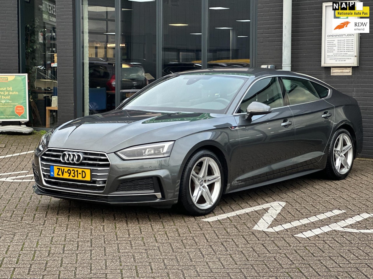 Audi A5 Sportback - 35 TFSI Sport S-line edition/1STE EIG/LED/LEDER/NL-AUTO NAP!! - AutoWereld.nl