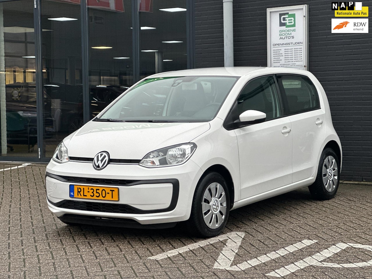 Volkswagen Up! - 1.0 BMT move up!/1STE EIG/5-DRS/AIRCO/NL-AUTO NAP - AutoWereld.nl