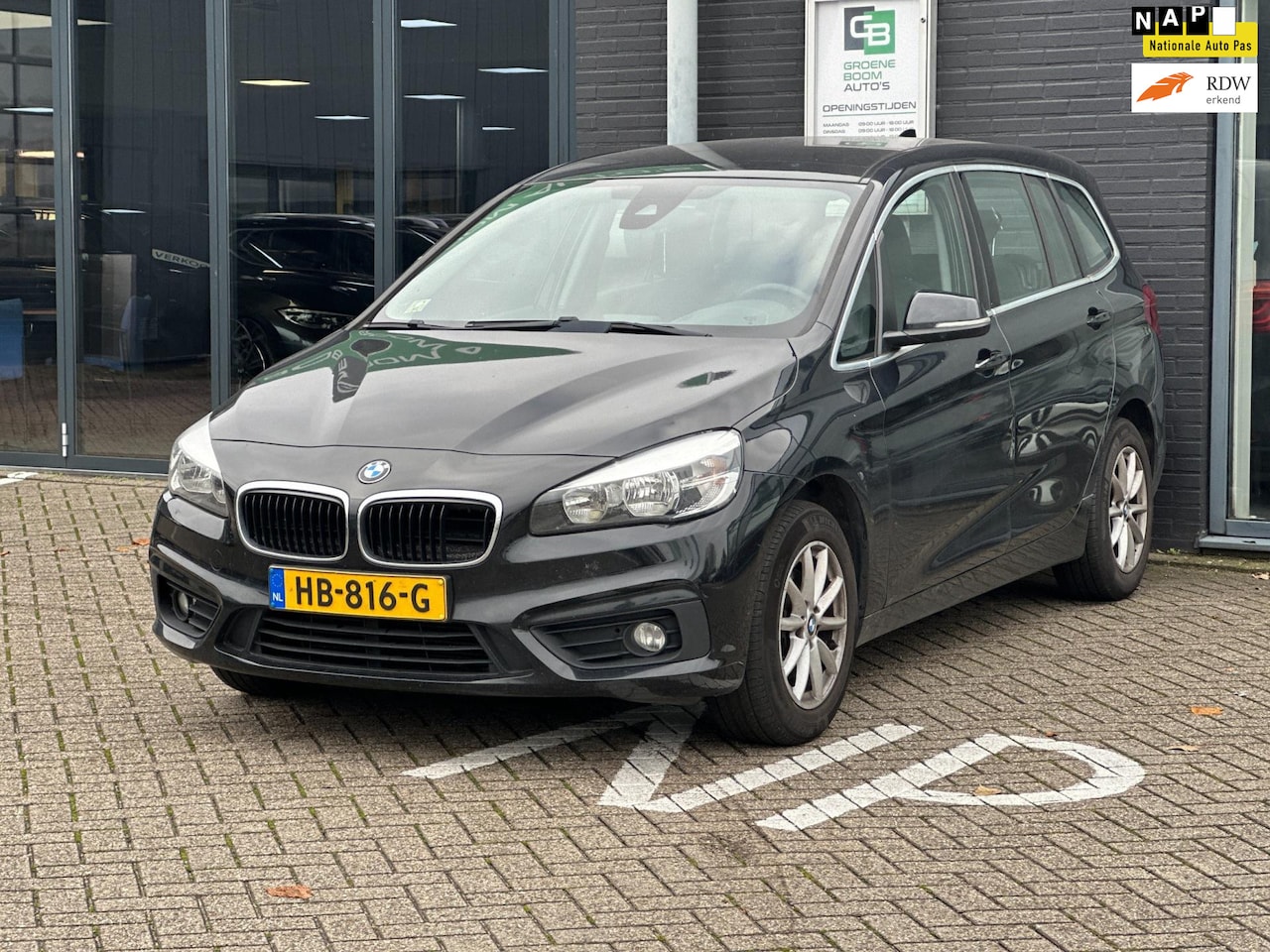 BMW 2-serie Gran Tourer - 216d Corporate Lease Essential 7p/NAVI/PDC/NL-AUTO NAP!! - AutoWereld.nl