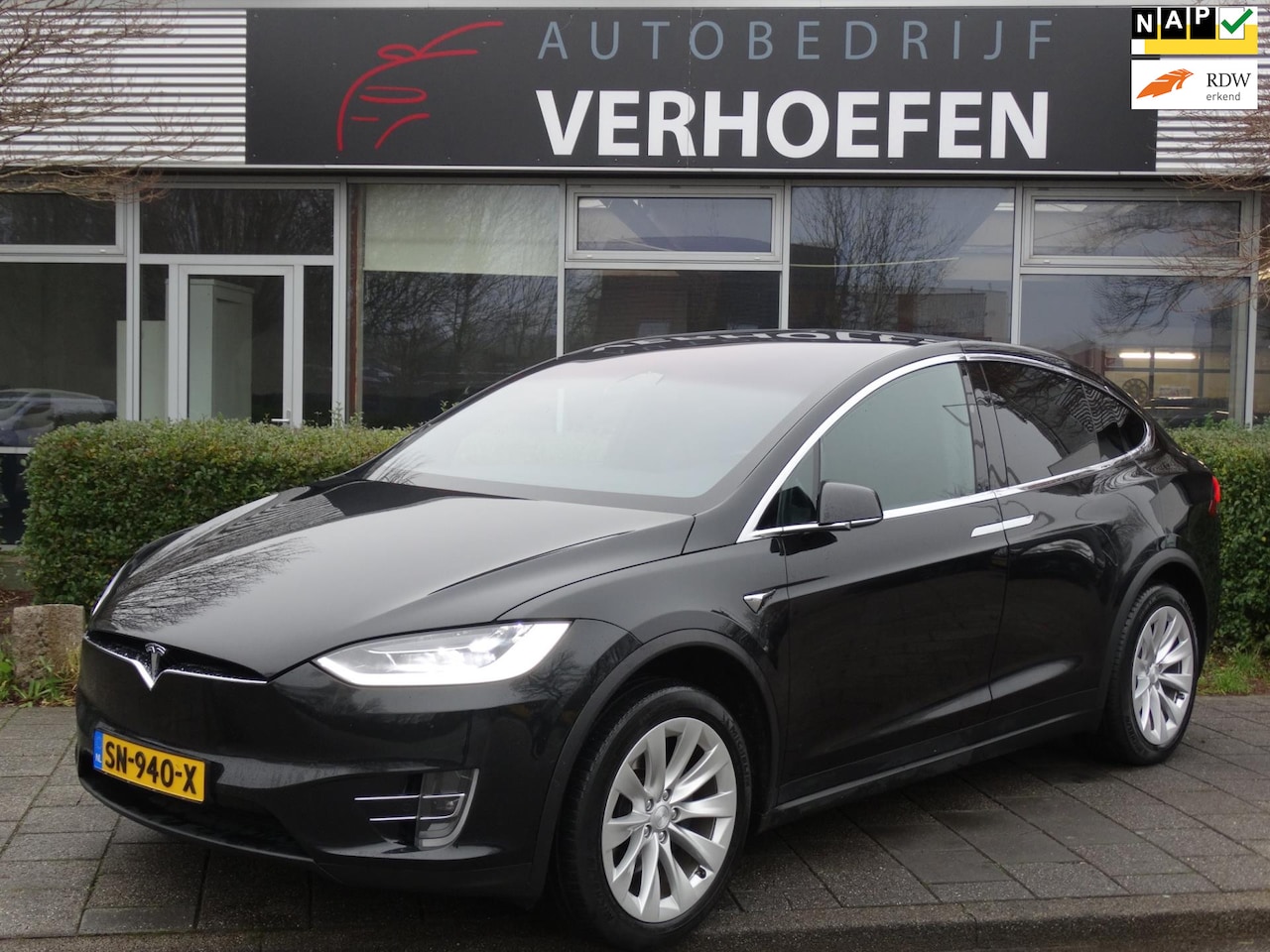 Tesla Model X - 100D - AUTOPILOT - PARK CAMERA - ZWART LEDER - TREKHAAK - CRUISE / CLIMATE CONTR NEDERLAND - AutoWereld.nl